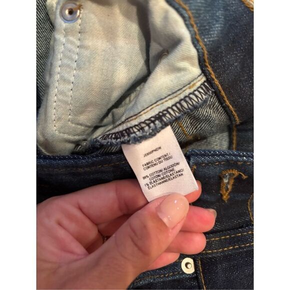 Derek Lam Drew High Rise Denim Cut-Off Shorts Size 25 - Picture 4 of 5